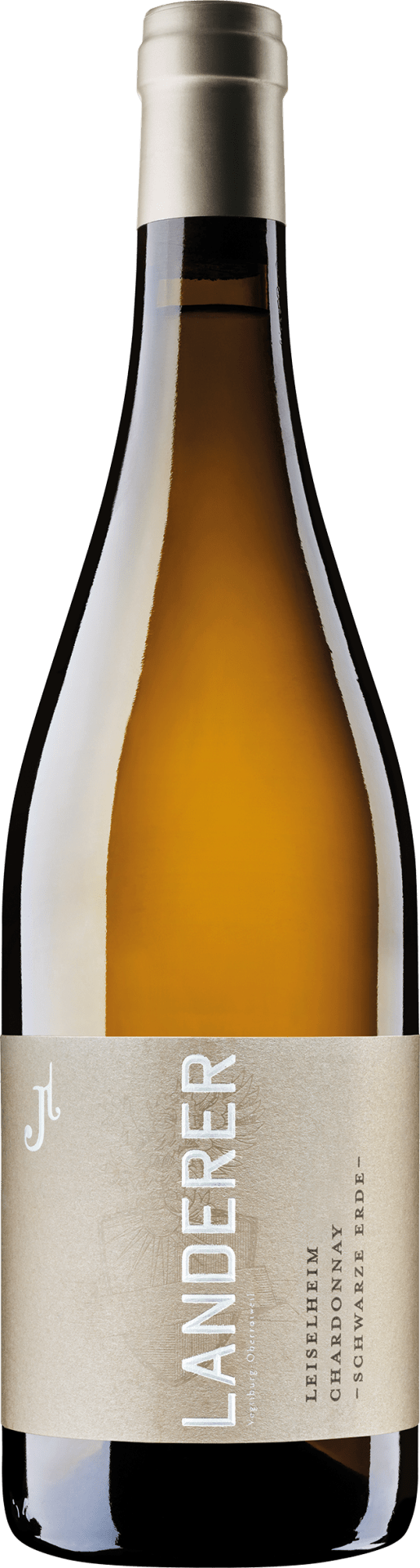 Landerer Leiselheimer Chardonnay Qualitätswein Trocken Schwarze Erde 2023  0.75 L Flasche