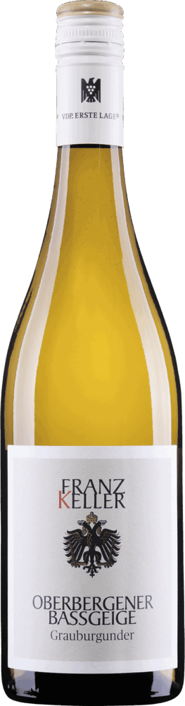 Franz Keller Grauburgunder Oberbergener Bassgeige Qba Trocken 2023  0.75 L Flasche