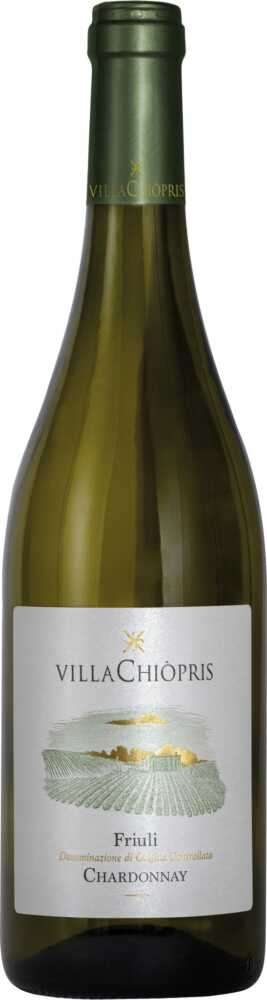 Villa Chiopris Chardonnay Friuli Grave Korken Doc Friuli 2025  0.75 L Flasche