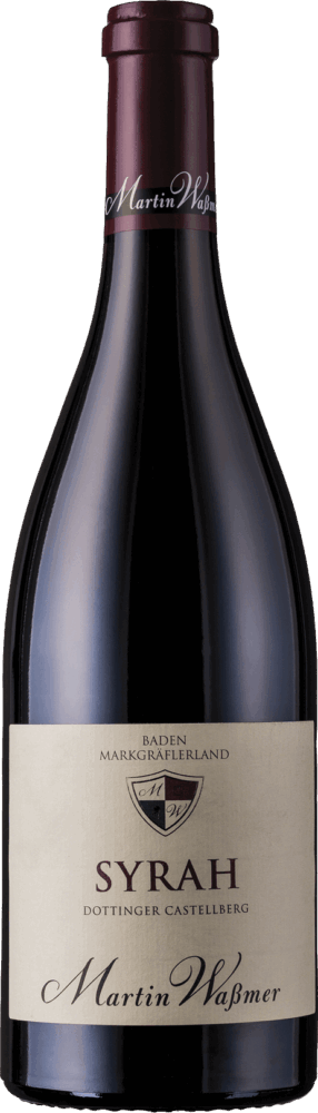 Martin Waßmer Dottinger Castellberg Syrah QbA Trocken 2021  0.75 L Flasche