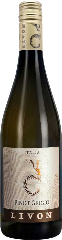 Livon Pinot Grigio Collio Sv Doc Friaul Julisch Venetien 2024  0.75 L Flasche