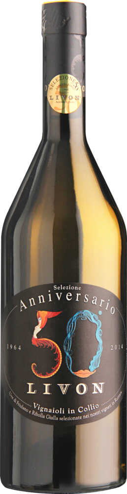 Livon Selezione 50 Anni Friulano & Ribolla Gialla Doc Friaul Julisch Venetien 2014  0.75 L Flasche