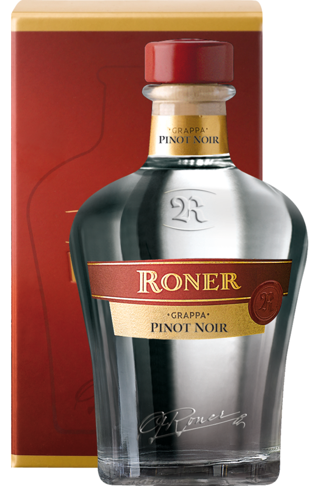Roner Grappa Pinot Noir 43% NV  0.7 L Flasche