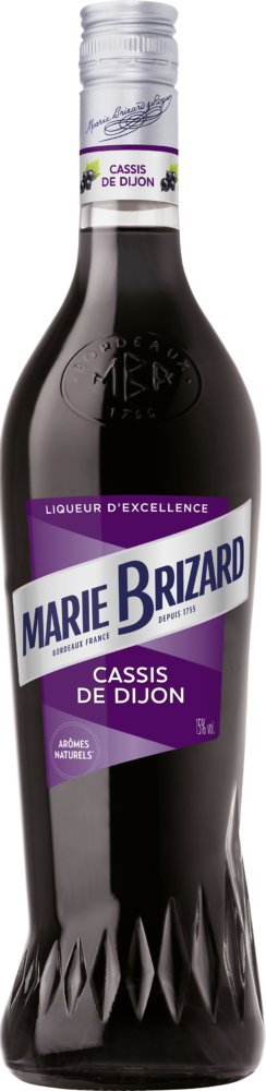 Marie Brizard Cassis de Dijon Likör Cassis Dijon Likör 15% NV  0.7 L Flasche