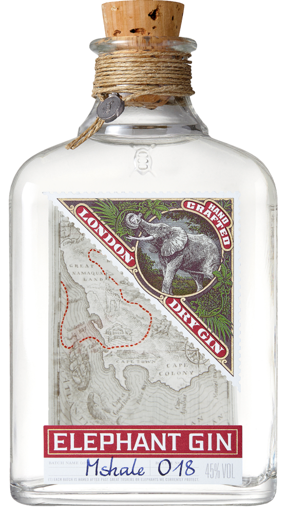 Elephant Gin London Dry NV  0.5 L Flasche
