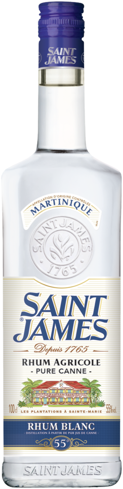 Blanc 55% Rhum Agricole 1 0L