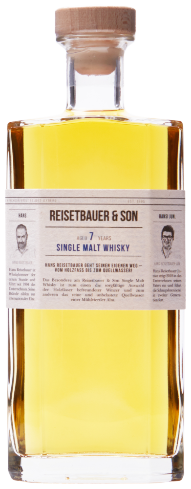 Reisetbauer Single Malt Whisky 7 Yo NV  0.7 L Flasche
