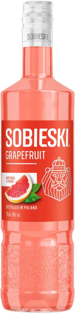 Grapefruit – aromatisierter Vodka mit Grapefruit 18% Vol.
