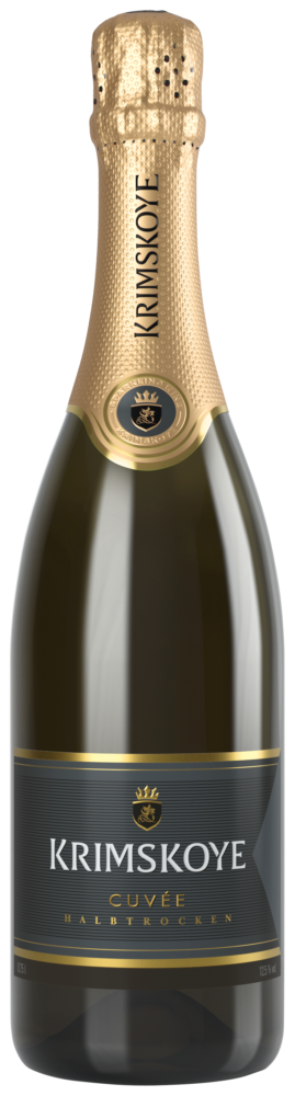 Krimskoye Weiss-Halbtrocken NV  0.75 L Flasche