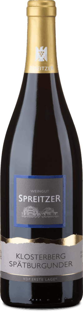 Spreitzer Oestricher Spätburgunder Klosterberg 2024  0.75 L Flasche