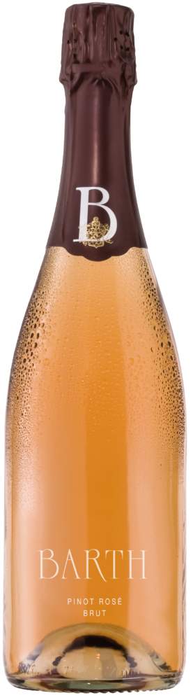 Wein- und Sektgut Barth & Pinot Rosé Sekt Brut B.A. NV  0.75 L Flasche