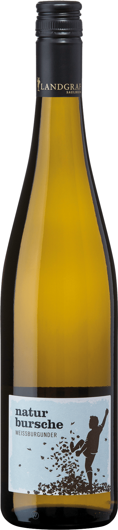 Landgraf Weißburgunder Qualitätswein Trocken „Naturbursche“ 2024  0.75 L Flasche