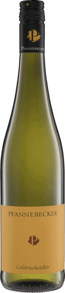 Pfannebecker Goldmuskateller Qualitätswein Trocken 2024  0.75 L Flasche