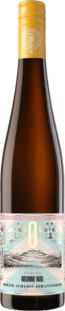 KOLONNE NULL X Domäne Schloss Johannisberg Gelblack Riesling Alkoholfrei NV  0.75 L Flasche