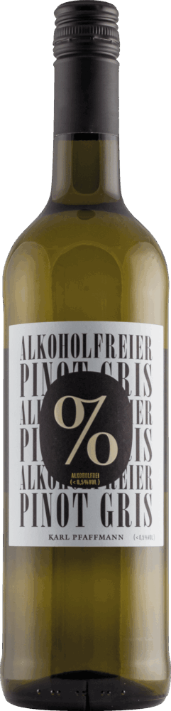 Karl Pfaffmann Pinot Gris Alkoholfrei NV  0.75 L Flasche
