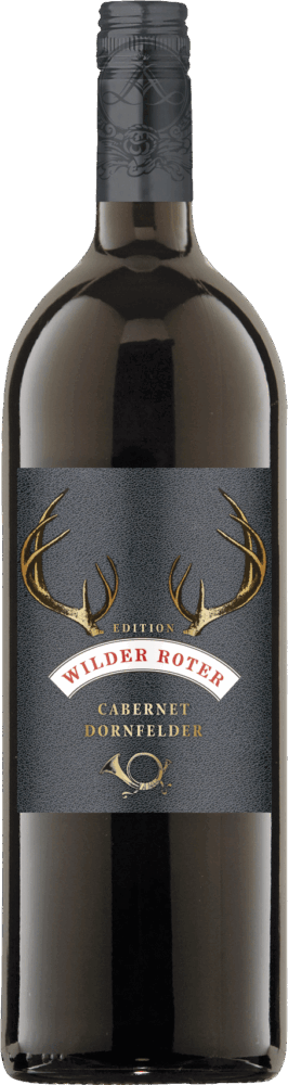 Lergenmüller Wilder Roter Qualitätswein Trocken 2023  1 L Flasche