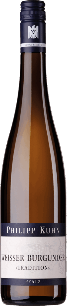 Philipp Kuhn Weisser Burgunder Tradition 2025  0.75 L Flasche