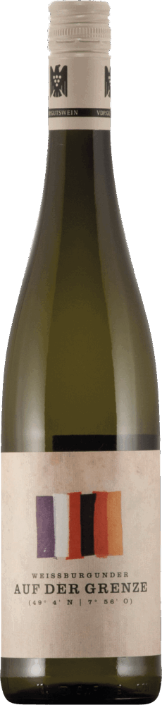 Bernhart Weißburgunder Qualitätswein Trocken „Auf Der Grenze“ 2025  0.75 L Flasche