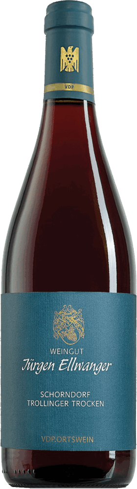 Jürgen Ellwanger Schorndorfer Trollinger Qualitätswein Trocken 2024  0.75 L Flasche