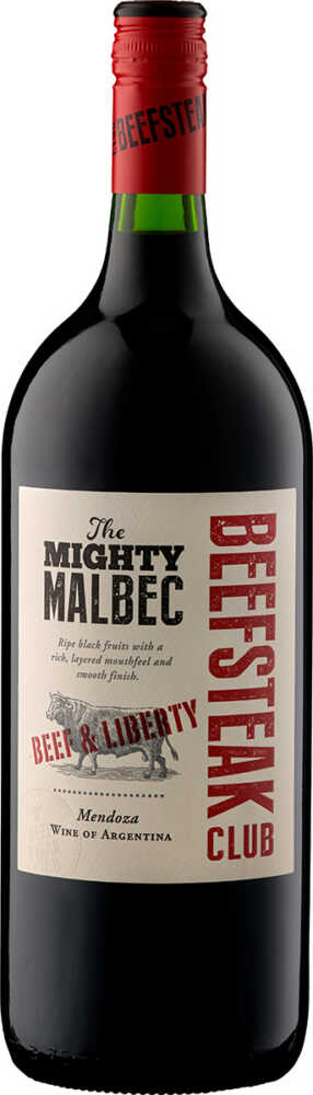 Beefsteak Club Beef & Liberty Mighty Malbec 2021  1.5 L Magnum