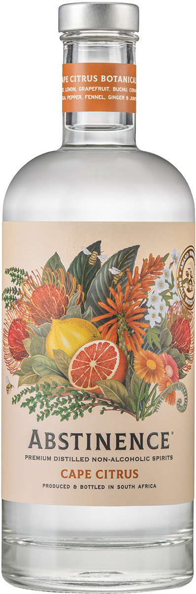Curated Beverages - Abstinence Cape Citrus  Alkoholfrei NV  0.5 L Flasche