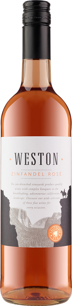 Weston Estate Winery Zinfandel Rosé 2022  0.75 L Flasche