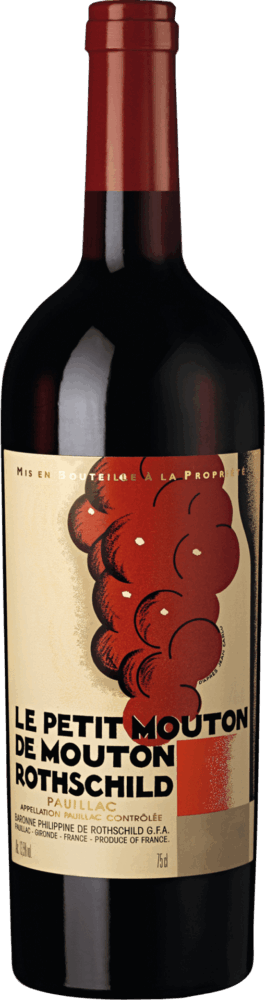 Château Mouton-Rothschild Le Petit Mouton de Pauillac Aop 2021  0.75 L Flasche