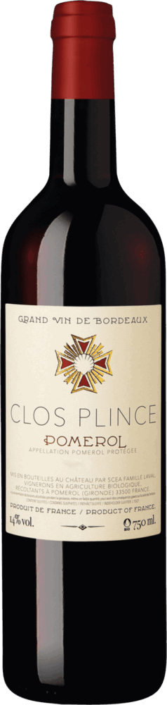 Château Gombaude Guillot Clos Plince Pomerol 2018  0.75 L Flasche