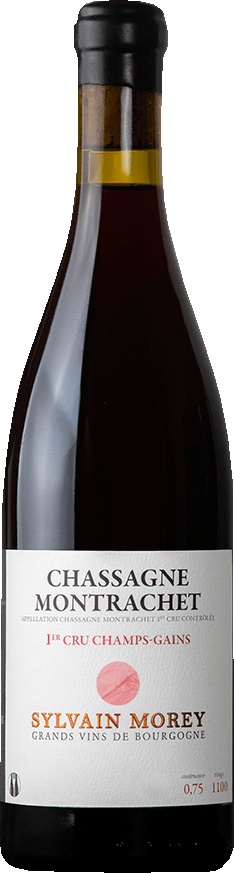Domaine Sylvain Morey Chassagne Montrachet 1Er Cru Champs Gains Rouge 2023  0.75 L Flasche