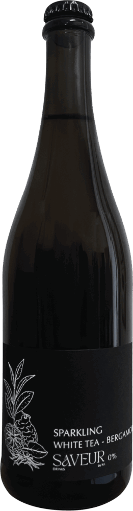 Saveur Drinks Sparkling White Tea-Bergamotte NV  0.75 L Flasche