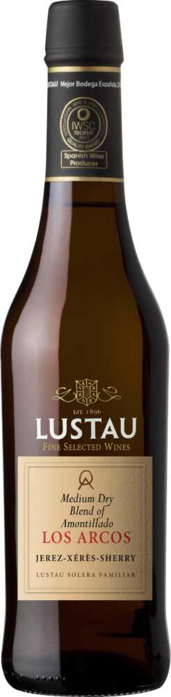 Amontillado Sherry Medium Dry Los Arcos Solera Familiar