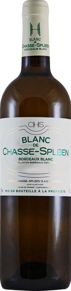 Château Chasse Spleen Blanc de  6er in 2020  0.75 L Flasche