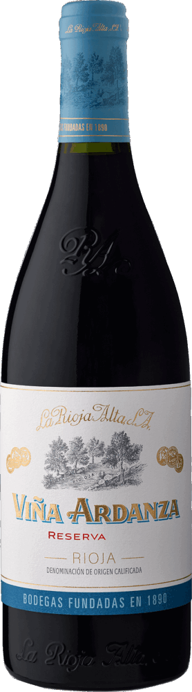 La Rioja Alta Viña Ardanza  Reserva 2020  0.75 L Flasche