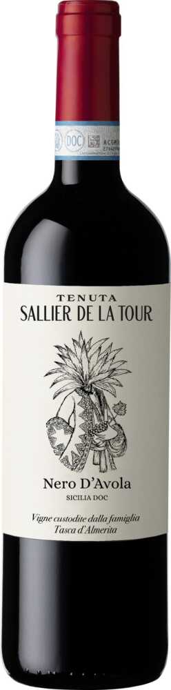 Tenuta Sallier de la Tour Nero DAvo   La Tour Doc Sizilien 2022  0.75 L Flasche