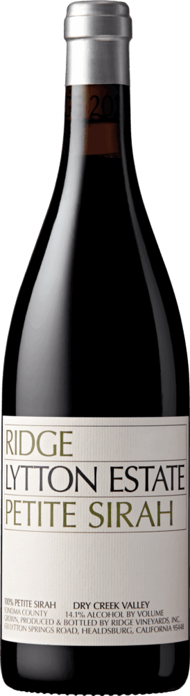 Ridge Petite Sirah Lytton Estate 2022  0.75 L Flasche