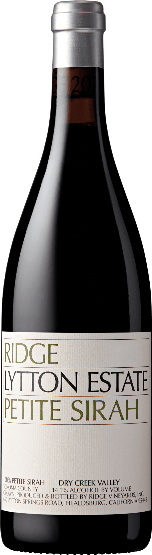 Ridge Petite Sirah Lytton Estate 2021  0.75 L Flasche