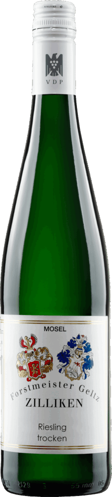 Forstmeister Geltz /Zilliken Riesling Q.B.A. Trocken 2023  0.75 L Flasche