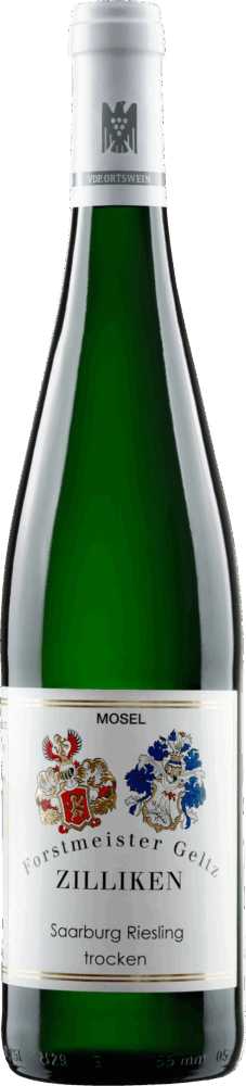 Forstmeister Geltz Zilliken Saarburger Riesling Trocken 2025  0.75 L Flasche