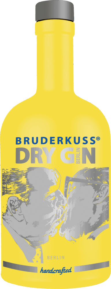 Bruderkuss Gin Rare Collectors Edition Pantone Gelb NV  0.5 L Flasche