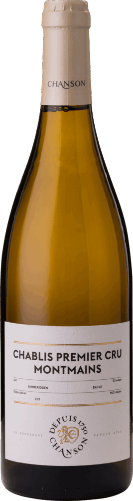 Domaine Chanson Chablis Montmains Premier Cru Chablis 2024  0.75 L Flasche