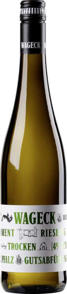 Weingut Wageck Pfaffmann Riesling Fundament Trocken Qw Trocken 2023  0.75 L Flasche
