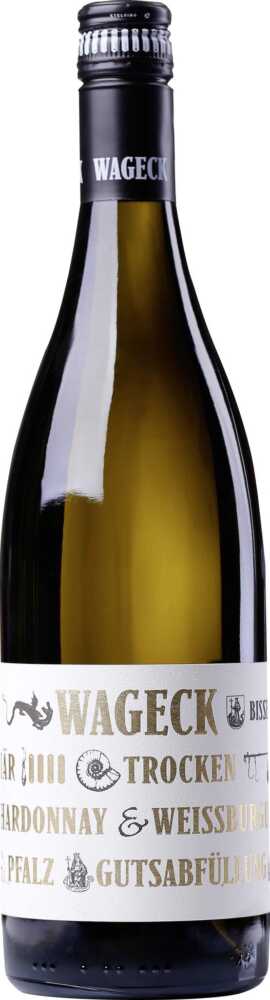 Weingut Wageck Pfaffmann Chardonnay & Weißburgunder Tertiär Qw Trocken 2025  0.75 L Flasche