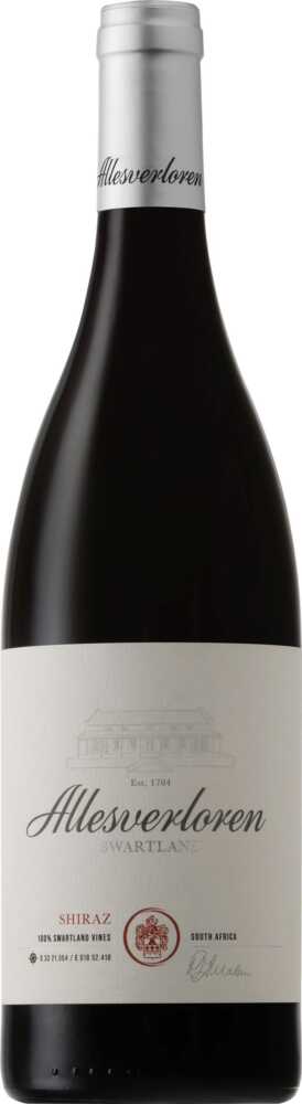 Allesverloren Wine Estate Shiraz Wo Swartland 2023  0.75 L Flasche