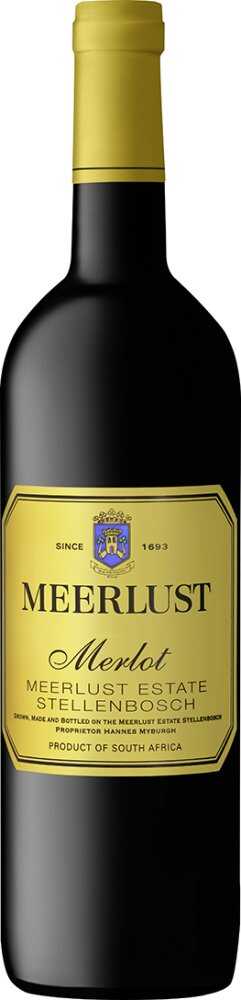 Meerlust Estate Merlot 2022  0.75 L Flasche