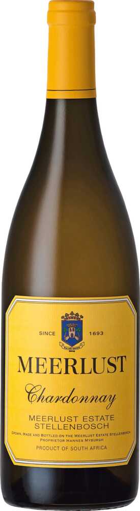 Meerlust Estate Chardonnay Wo Stellenbosch 2024  0.75 L Flasche