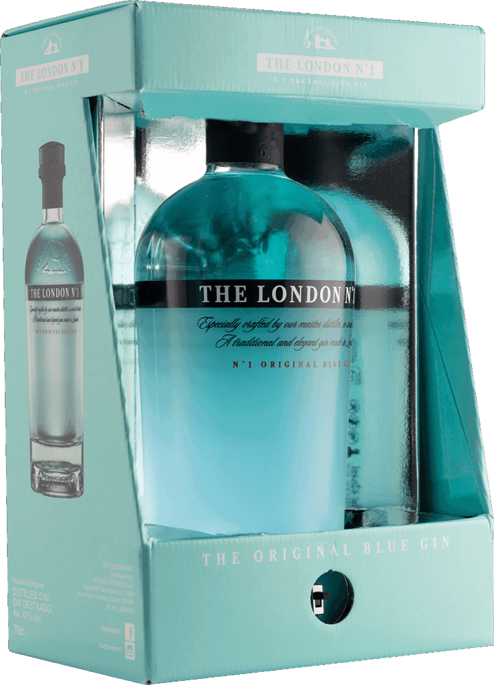 No. Gin In Leuchtender Geschenkverpackung