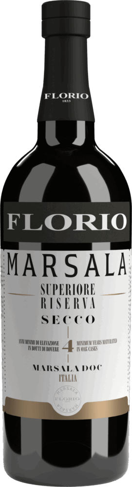 Cantine Florio Marsala Oltre 4 Anni Superiore Riserva Secco NV  0.75 L Flasche