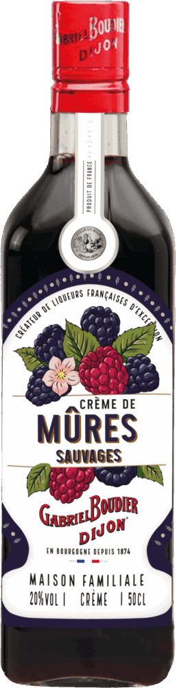 Gabriel Boudier Crème de Mûres Sauvages (Brombeere) NV  0.5 L Flasche