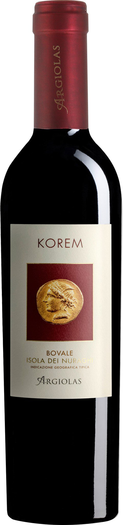Argiolas Korem Igt Isola Dei Nuraghi Bovale 2022  0.375 L Halbflasche