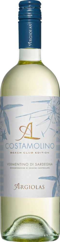 Argiolas Costamolino Beach Club Vermentino Doc Sardinien 2024  0.75 L Flasche